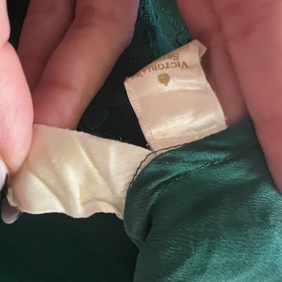 Victoria’s Secret Silk Gold label VS cami teddy negligee chemise - Picture 7 of 7